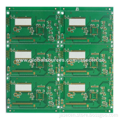 Bluetooth keyboard PCB with 2 layers and immersed gold surface treatment